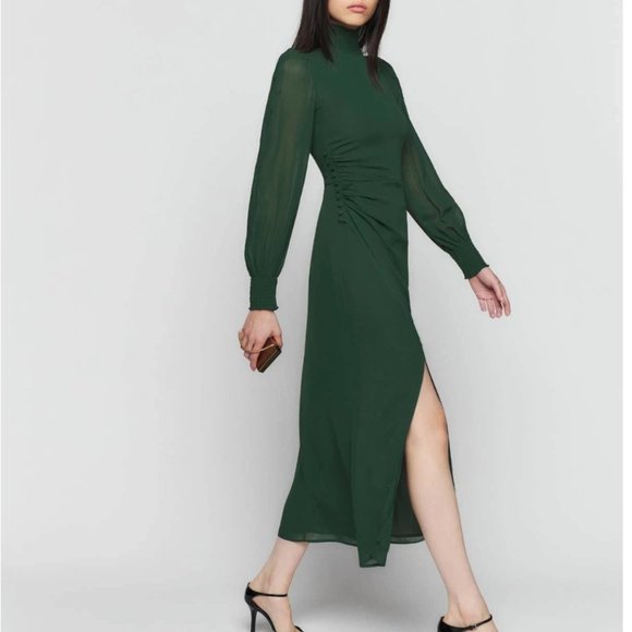 Reformation Aude Dress - Forest - Picture 2 of 9